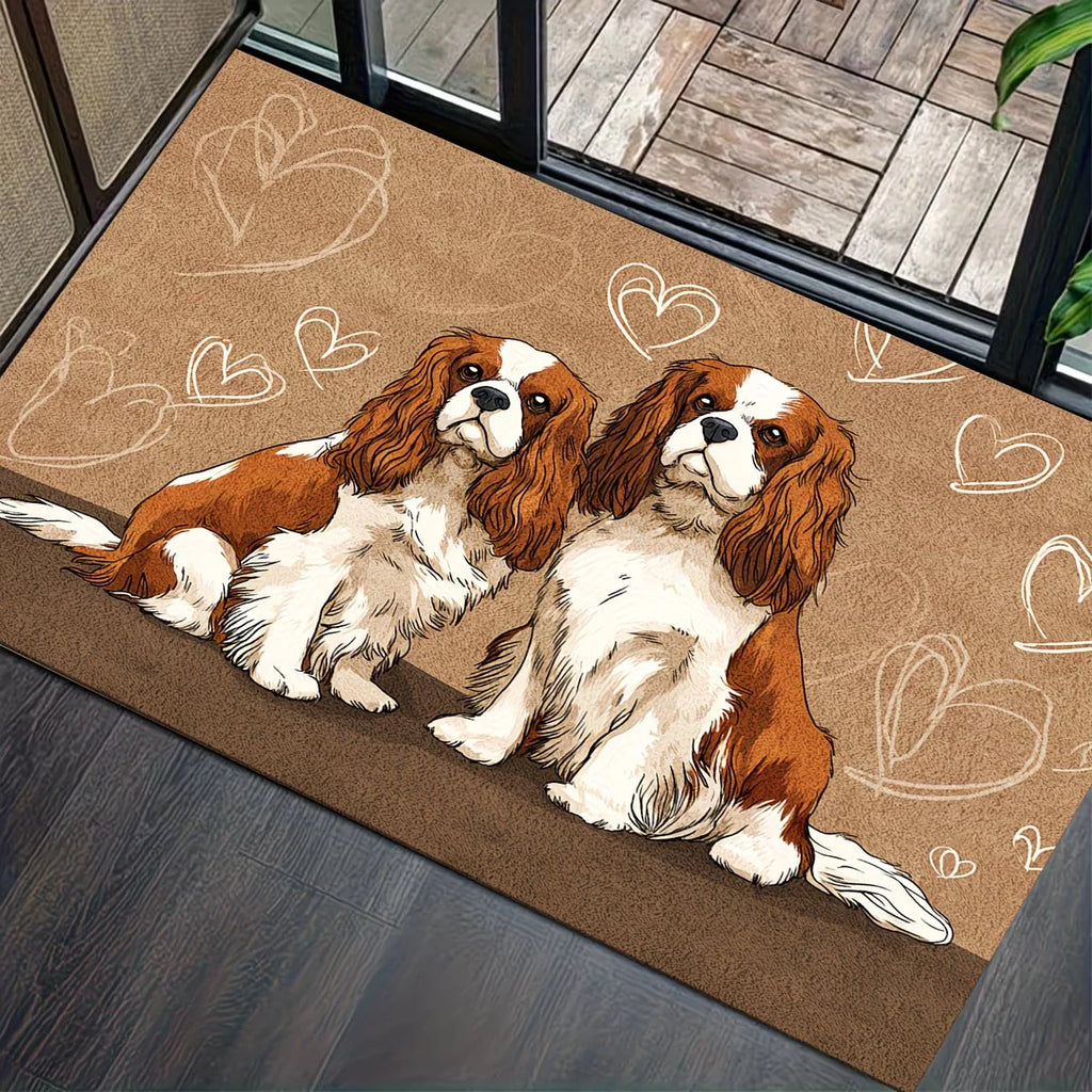🐶 Cute Cavalier  Rug