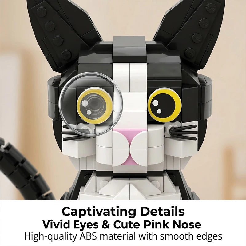 Kawaii Cat Building Blocks