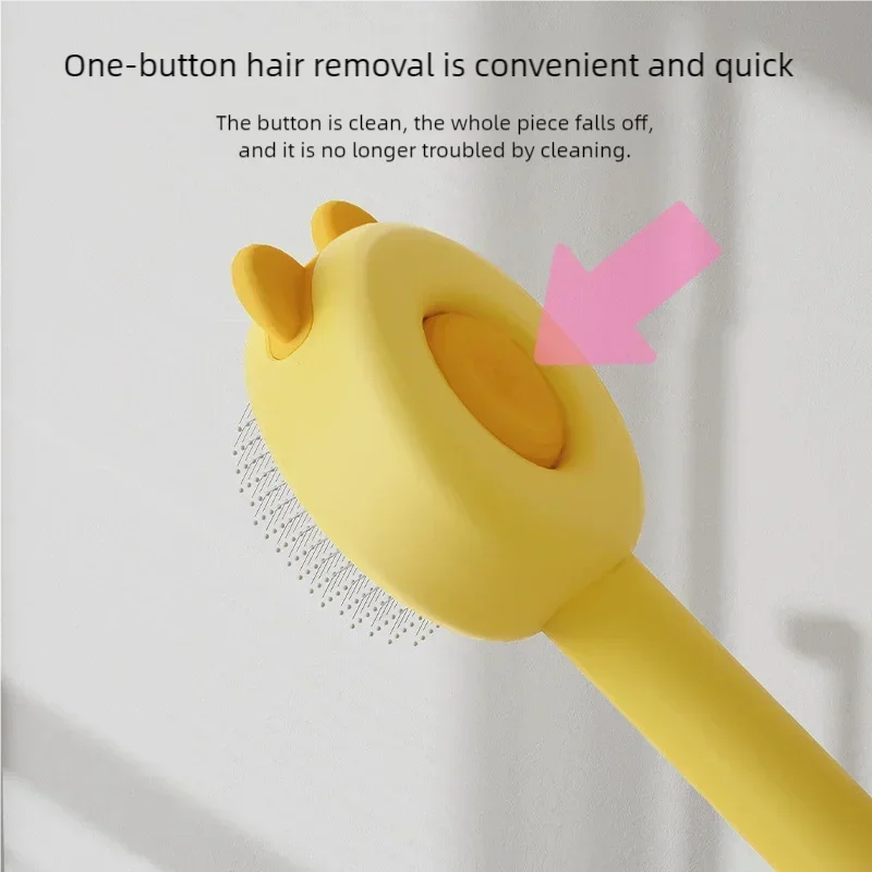 Self Cleaning Pet Pin Brush