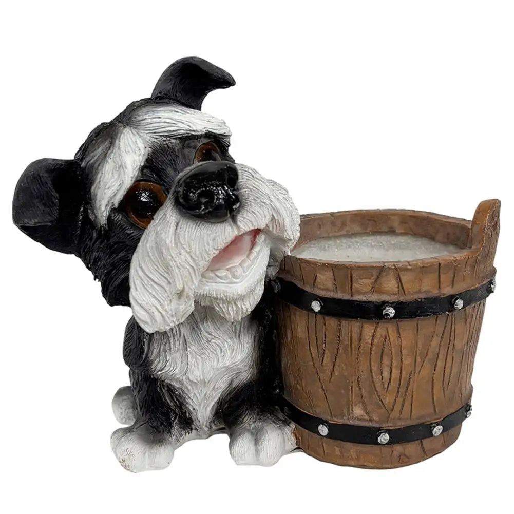 Puppy Figurine Bucket Planter™