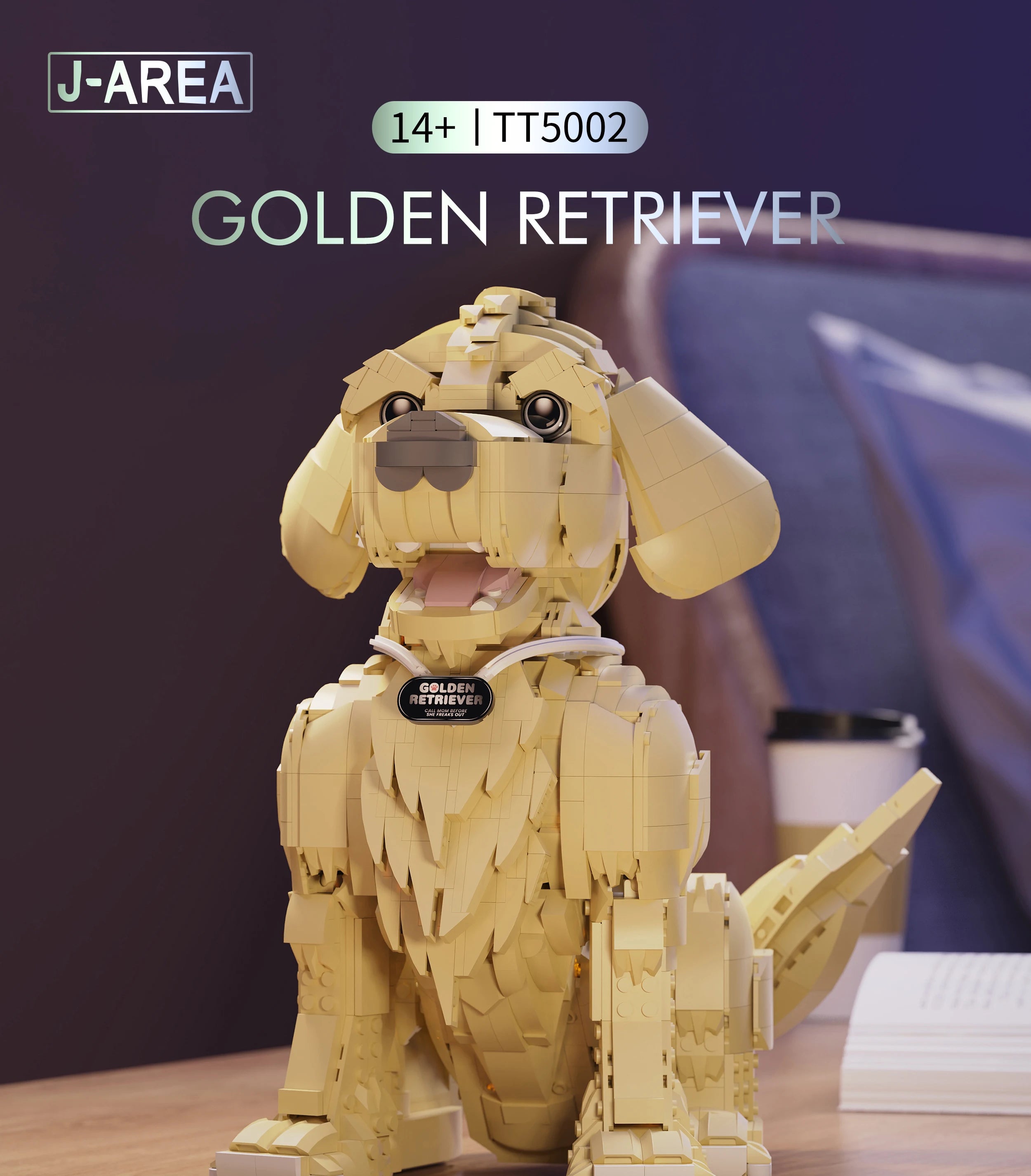 Golden Retriever Building Blocks