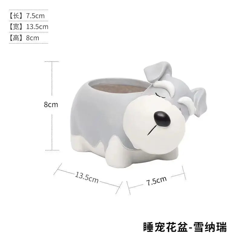 Schnauzer Planter