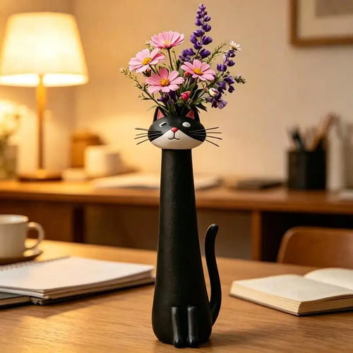 Cat Shaped Vase