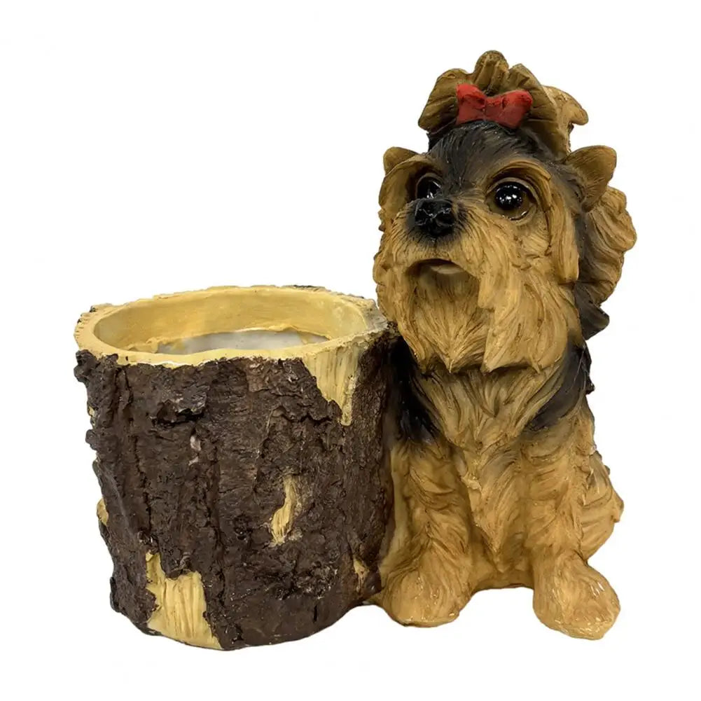 Puppy Figurine Bucket Planter™