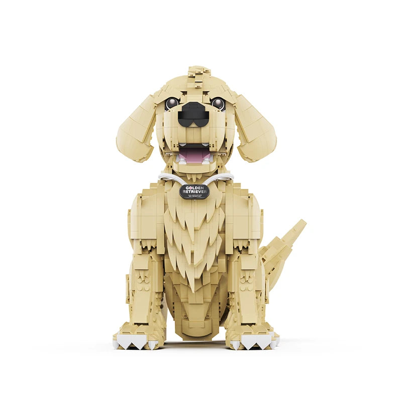 Golden Retriever Building Blocks