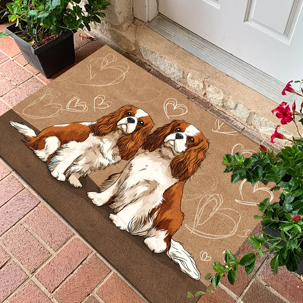 🐶 Cute Cavalier  Rug