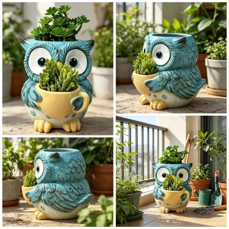 Owl Family Planter™