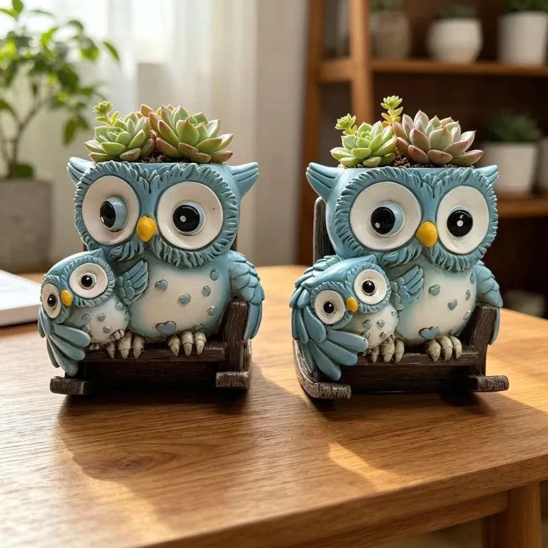 Owl Family Planter™