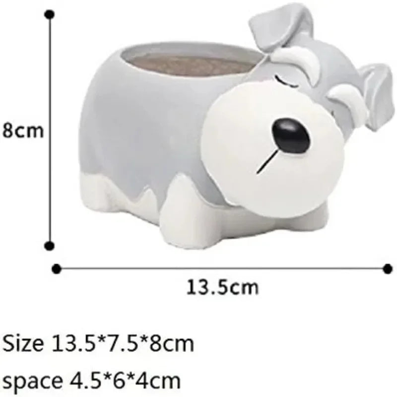 Schnauzer Planter