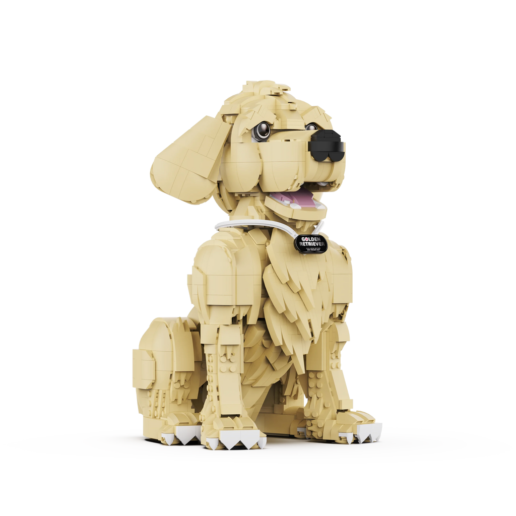 Golden Retriever Building Blocks