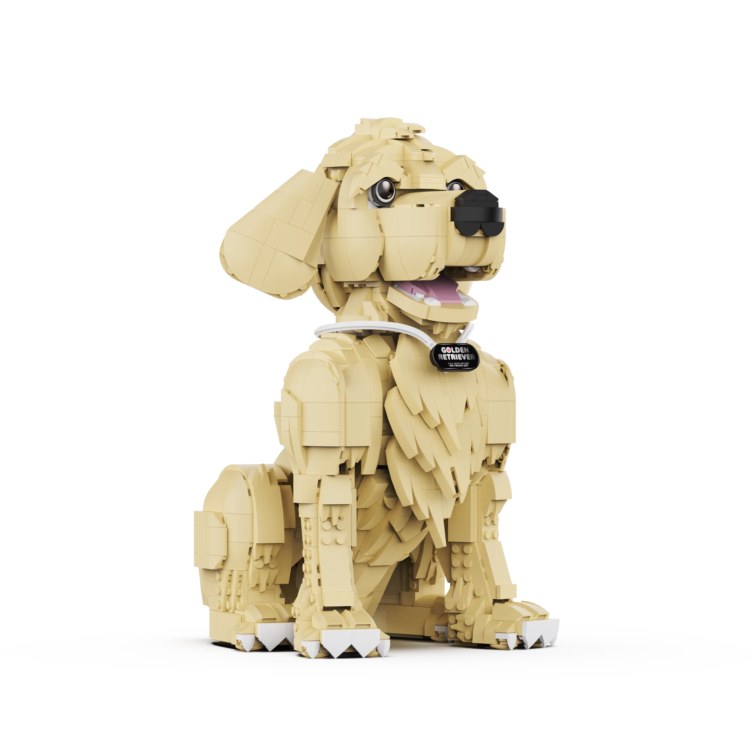 Golden Retriever Building Blocks