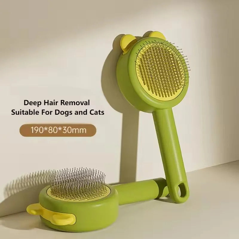 Self Cleaning Pet Pin Brush