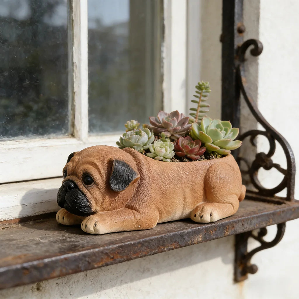 The Lazy Pug Planter™