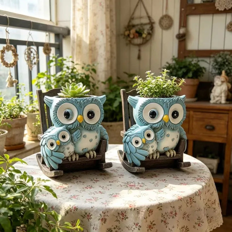 Owl Family Planter™