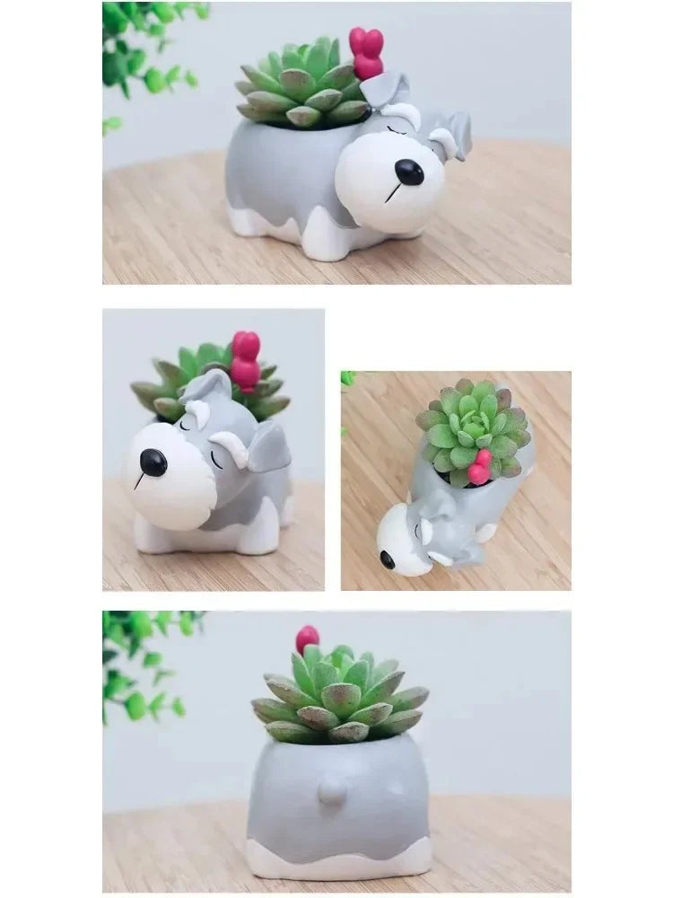 Schnauzer Planter